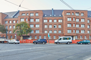  Für die Wogedo planten Stefan Forster Architekten 62 Wohnungen in Düsseldorf in der Unterrather Straße. Das Projekt war aus einem Wettbewerbs­gewinn hervorgegangen. Für Wohnungsgesellschaften hat BIM im Wettbewerb oder im späteren Betrieb aktuell (noch) nicht die oberste Priorität 