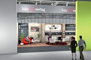  Der Bauverlag auf der BAU 2019 – Direkt am Forum C2: Die Zukunft des Bauens, finden Sie unsere beiden Messestände mit den Nummern 409 und 410. Media-Café und Media-Lounge laden zum Verweilen ein. Besuchen Sie uns auf der Bau 2019! 