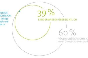  Grafik 4: IT/Digitalisierung: Wie transparent ist der Markt bei digitalen Tools, Applikationen und Plattformen im Real Estate Management? 