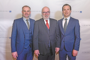  v.l.n.r.: Jörg Hossenfelder, Thomas Lünendonk und Jonas Lünendonk  