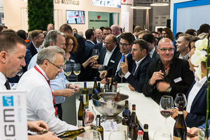  Hat bereits Tradition: Der GEFMA Wein-Event am zweite Messetag: in diesem Jahr... 