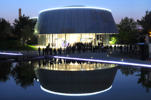  Der Audi Pavillon wurde als eines der ersten Gebäude analysiert 