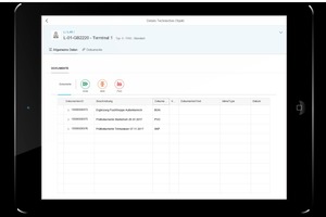  Gebäudedaten lassen sich auch unter SAP auf mobilen Endgeräten einsehen und bearbeiten 