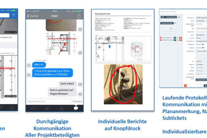  Die digitale Immobiliendokumentation und das Mängelmanagement im Betrieb von Gebäuden und Anlagen erfordert u.a. eine laufende Kommunikation aller Beteiligten  