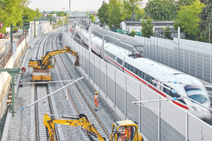  Zum Angebotsspektrum gehören neben ­Ingenieur- und Schlüsselfertigbau, Straßen- und Netzbau auch der Gleisinfrastrukturbau 