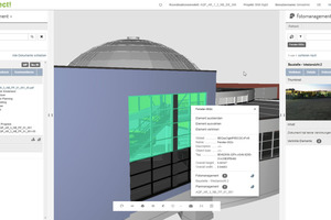  BIM-Projekträume stellen quasi die Kommunikationsinfrastruktur für openBIM-Projekte bereit und bieten Anzeige- oder Analysefunktionen, …  