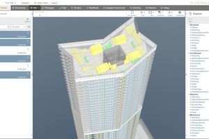  BIM-Projekträume stellen die Kommunikationsinfrastruktur für openBIM-Projekte bereit und bieten Anzeige- oder Analysefunktionen, teilweise auch Kontroll-, Planungs- und Verwaltungsfunktionen 