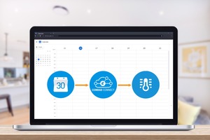  Ein Anwendungsfeld ist die Wartung, welche mithilfe von Echtzeitdaten entscheidend verbessert werden kann. So lassen sich mit IoT-Sensoren technische Parameter wie Betriebsdruck und Temperatur kontinuierlich überwachen – ­etwa in einem Heizungssystem  