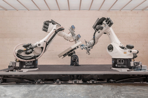  Prof. Achim Menges – Bauteilfertigung durch Roboter im Verbund mit computergestütztem Entwurf 