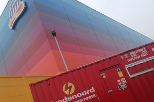  Bredenoord Aggregat vor dm Verteilzentrum. 