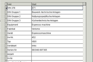  Detailsinformationen zu einem Gewerk sind auf einen Klick verfügbar 