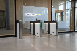  Die Sensorschleusen überzeugten durch ihr Design, Farbgestaltung und ihre Funktionalität.  