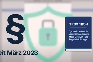  Seit März 2023 verlangt eine technische Regel für Betriebssicherheit, bestimmte Aufzugskomponenten gegen Cyberbe­drohungen abzusichern. 