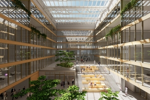  Der Campus versteht sich als Vorzeigeprojekt für den klimaneutralen und digitalen Gebäudebetrieb und ist nach höchsten Nachhaltigkeitsstandards konzipiert. 