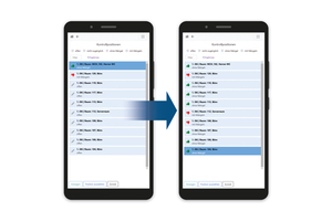  Mit der App lassen sich Kontrolltouren planen und abarbeiten – on the go. 