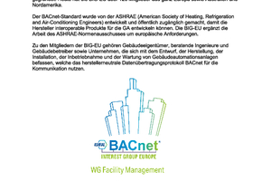 Ziel des Leitfaden WG-FM 100 – Version 01 der Arbeitsgruppe Facility Management ist es, Rahmenbedingungen für den sicheren Betrieb einer Liegenschaft zu definieren.  