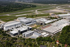  Die Lufthansa Basis in direkter Nähe des Hamburg Airport. 