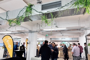  Rund 90 Teilnehmer trafen sich im Gutenberg Digital Hub in Mainz und zeigten sich begeistert über die Vorträge und den Erfahrungsaustausch zum Thema „Digitalisierung des technischen Gebäudemanagements durch Einsatz des BACtwin“. 