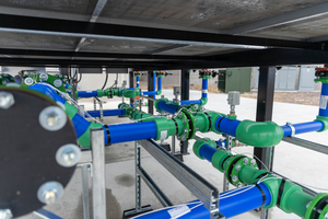   Auch im Hyperscale-Rechenzentrum Novva in Salt Lake City kommt das Rohrsystem „aquatherm blue“ zum Einsatz.  