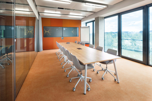  Neue Arbeitswelten für Siemens Healthineers: Multifunktionales Office-Konzept trifft zeitgemäßes Design. 