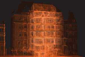  Aus den Scandaten lassen sich 2D- und 3D-Modelle erstellen, die als Grundlage für ­Planungsprozesse zur Verfügung stehen und mit weiteren Gebäudedaten verknüpft werden können, um energetische Sanierungsmaßnahmen wie etwa einen Heizungstausch zielgerichtet zu planen. 