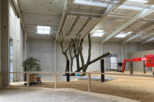  Die Deckenstrahlplatten aus der Serie KIT ließen sich unter dem Dach befestigen – Wände und Boden bleiben frei von Installationen. 
