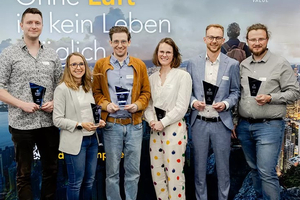  Die Preisträger (v.l.n.r.): Marvin Rosian, Theresa Kohl, Niklas Maczyewski, Maria Antonia Zahlbruckner, Lukas Kloppenburg und Jens Wala  