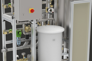  Die Teilstromfilter-Anlage für geschlossene Heizungs- und Kühlkreisläufe ist in zwei Varianten erhältlich. 