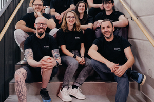  Das Team DiLT Analytics: „Unser Ziel ist es, Facility Management datenbasiert, effizient und menschenzentriert weiterzudenken", so Theresa Kohl (in der Bildmitte). 