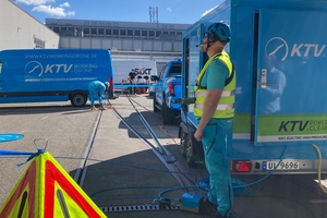  Auch innovative Drohnentechnologie war auf der CMS ein Thema: Der Anbieter KTV Working Drone zeigte in Live Demos wie etwa die Fassadenreinigung und Fensterreinigung mittels Drohne funktioniert. Das Unternehmen bietet auch die Reinigung von Solarpaneelen oder Schiffs- und Flugzeugreinigung an.  