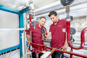  myWarm wickelt alle Projekte mit eigenem Servicetechniker:innen-Team ab.  