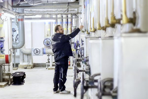  myWarm wickelt alle Projekte mit eigenem Servicetechniker:innen-Team ab.  