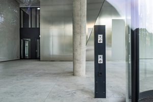  Der Gebäudekomple ist mit dem zukunftssicheren SI6 Schließsystem ausgestattet.  