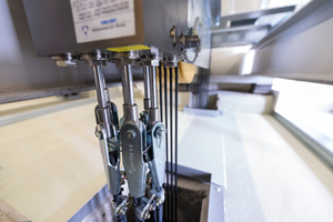  Das Balance-System zum Ausgleich der Seilspannung.  