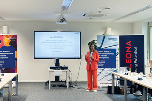  Die erste Präsenzveranstaltung der ­gefma women 2024 in Frankfurt. 