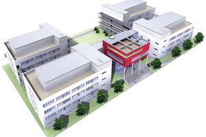  Grundriss des Innovationszentrums. 