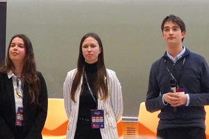  Kamile Uikyte, Judith Bogema, Teun van Aalten und Isabelle Sigg konzentrierten sich auf ein Thema, das für den Berufsstand zunehmend an Bedeutung gewinnt: soziale Nachhaltigkeit. 
