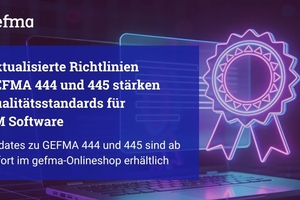  Neue Prüfkataloge erweitern die Grundlage für die Zertifizierung von CAFM- und FM-Softwareprodukten. 