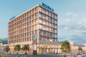  Wie Regenwassernutzung im Bestand erfolgreich umgesetzt werden kann, zeigt das bereits in Betrieb befindliche E-Center in Offenburg. 