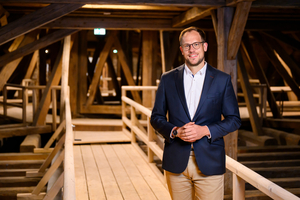  Sebastian Macho, Vorstandsmitglied der Stiftung Kloster Eberbach und Mitglied des RealFM-Arbeitskreises Betrieb und Instandhaltung, über zehn Jahre Verbandsmitgliedschaft 