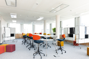  Blick in einen Innovation Space. 