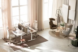  Ein Büro braucht Orte zum ungestörten Arbeiten und zum Austausch. 