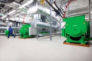  Seit Anfang April dieses Jahres deckt das neue Blockheizkraftwerk einen Teil des Energie-Grund­bedarfes an Strom und Wärme für die rund 1200 Betten der Uniklinik Köln 