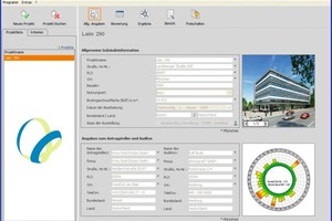  Teilweise werden relevante Objektdaten ausschließlich alphanumerisch eingegeben – durch die Grafik sehen Planer sofort, in welchen Bereichen der Entwurf optimiert werden kann. 