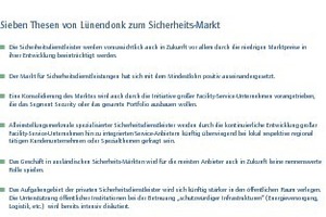  Sieben Thesen von Lünendonk zum Sicherheits-Markt 