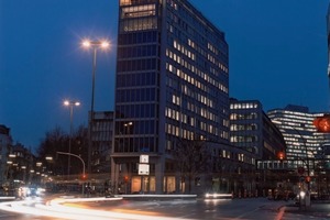  Blick auf das Axel-Springer-Haus in Hamburg<br /> 