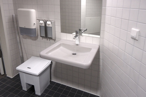  Die Waschtische erfüllen alle Ansprüche an eine barrierefreie Badausstattung, ohne ein Krankenhaus- oder Handicap-Ambiente zu schaffen. 