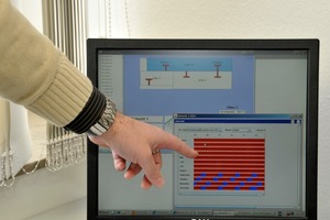  Pro Tag können laut Programmierung drei Schich­ten aktiviert werden. Die Schichtzeiten und die Mindest­temperaturen sind vorgegeben 