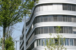  Wurde durch den DGNB als Bestandsbau nachträglich mit „Silber“ ausgezeichnet: das Z-zwo-Gebäude der Firma Züblin in Stuttgart-Möhringen 