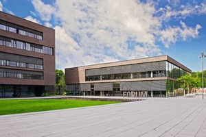  Die Heilbronner Bildungseinrichtungen haben gestalterisch die ­historischen Campusanlagen in ­England und den USA zum Vorbild 
